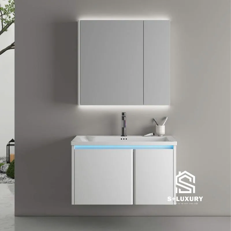 Sắc Sảo Trong Sự Tối Giản: Tủ Chậu Lavabo Composite Độc Đáo Sắc Sảo Trong Sự Tối Giản: Tủ Chậu Lavabo Composite Độc Đáo